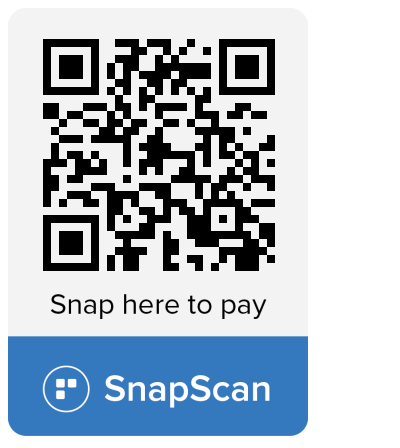 SnapScan QR code — scan to pay GWC fees