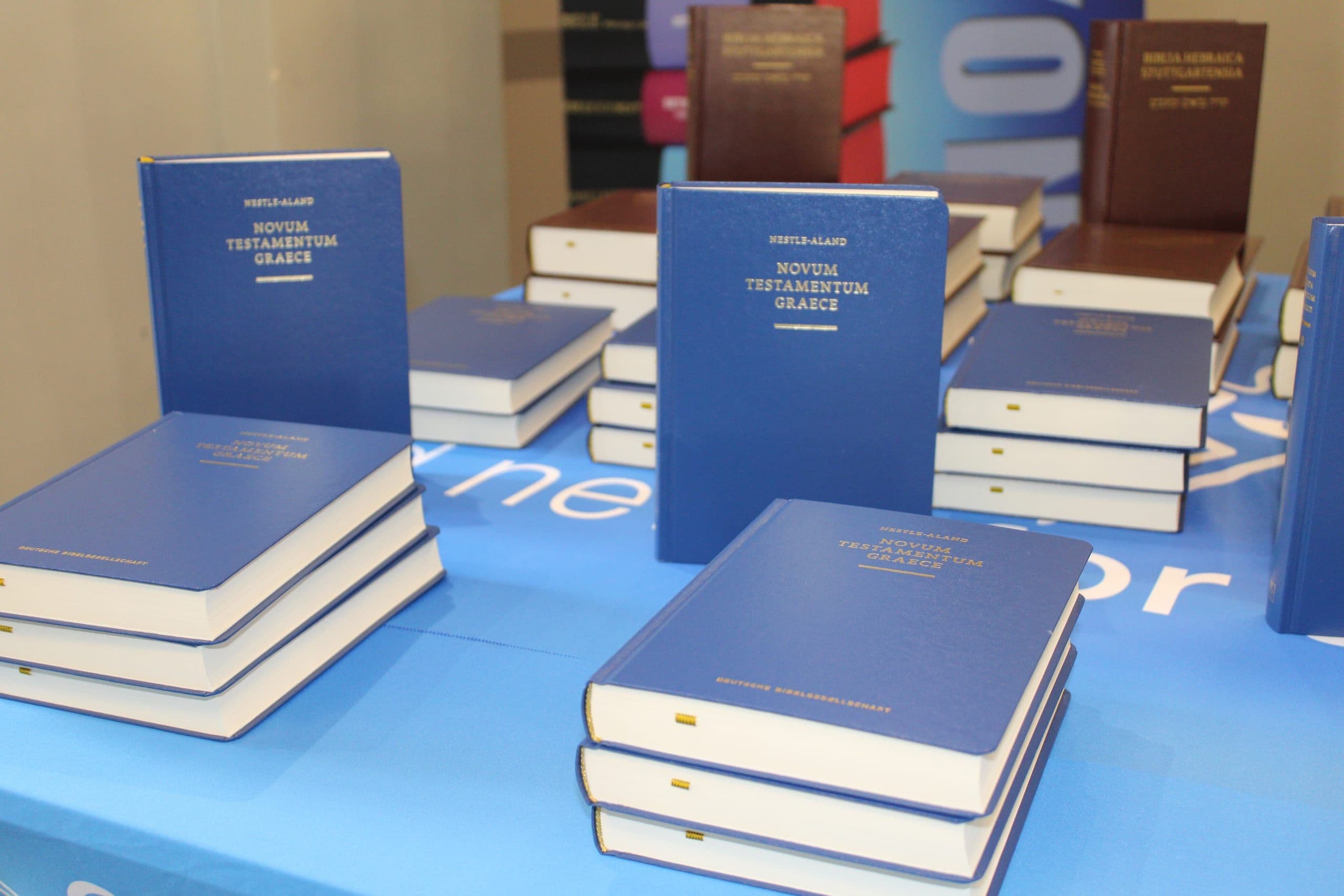 Bible Society of South Africa gifts Greek and Hebrew Bibles to GWC students