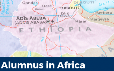 Alumnus in Africa