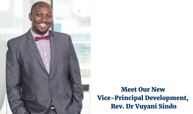 Meet Our New Vice-Principal Development, Dr Vuyani Sindo