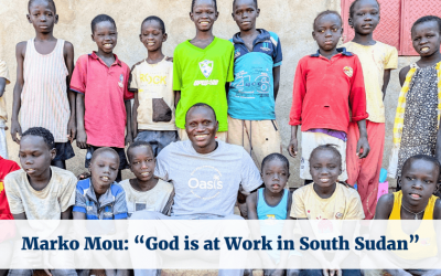 Marko Mou : “God is at work in South Sudan”