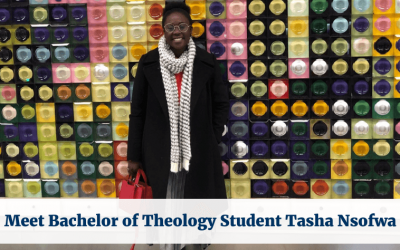 Meet Bachelor of Theology Student Tasha Nsofwa
