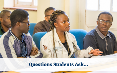Questions Students Ask