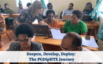 Deepen, Develop, Deploy: The PGDipHTE Journey